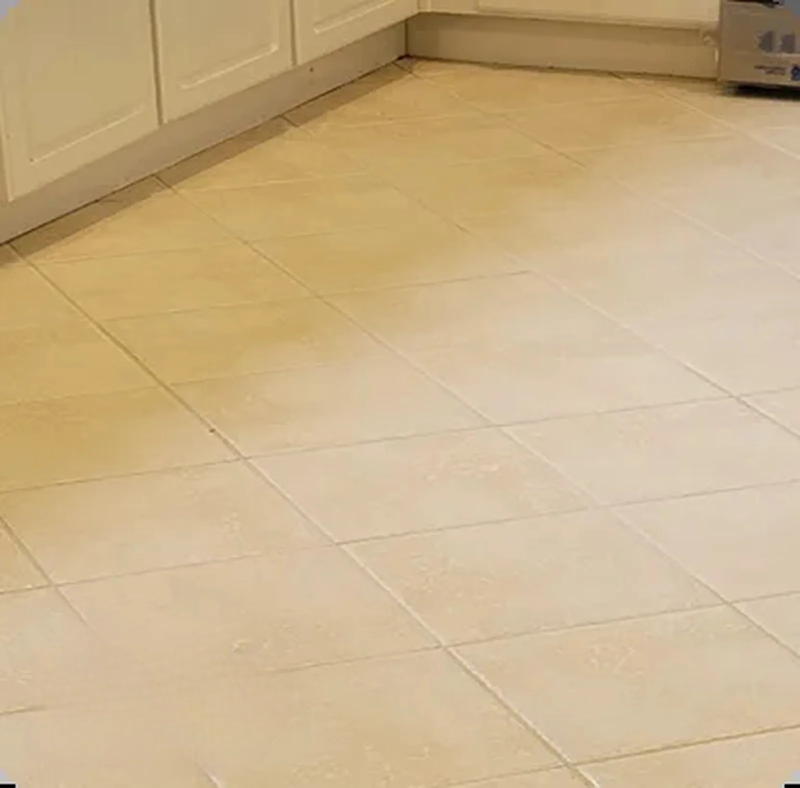 Tile and grout cleaning results