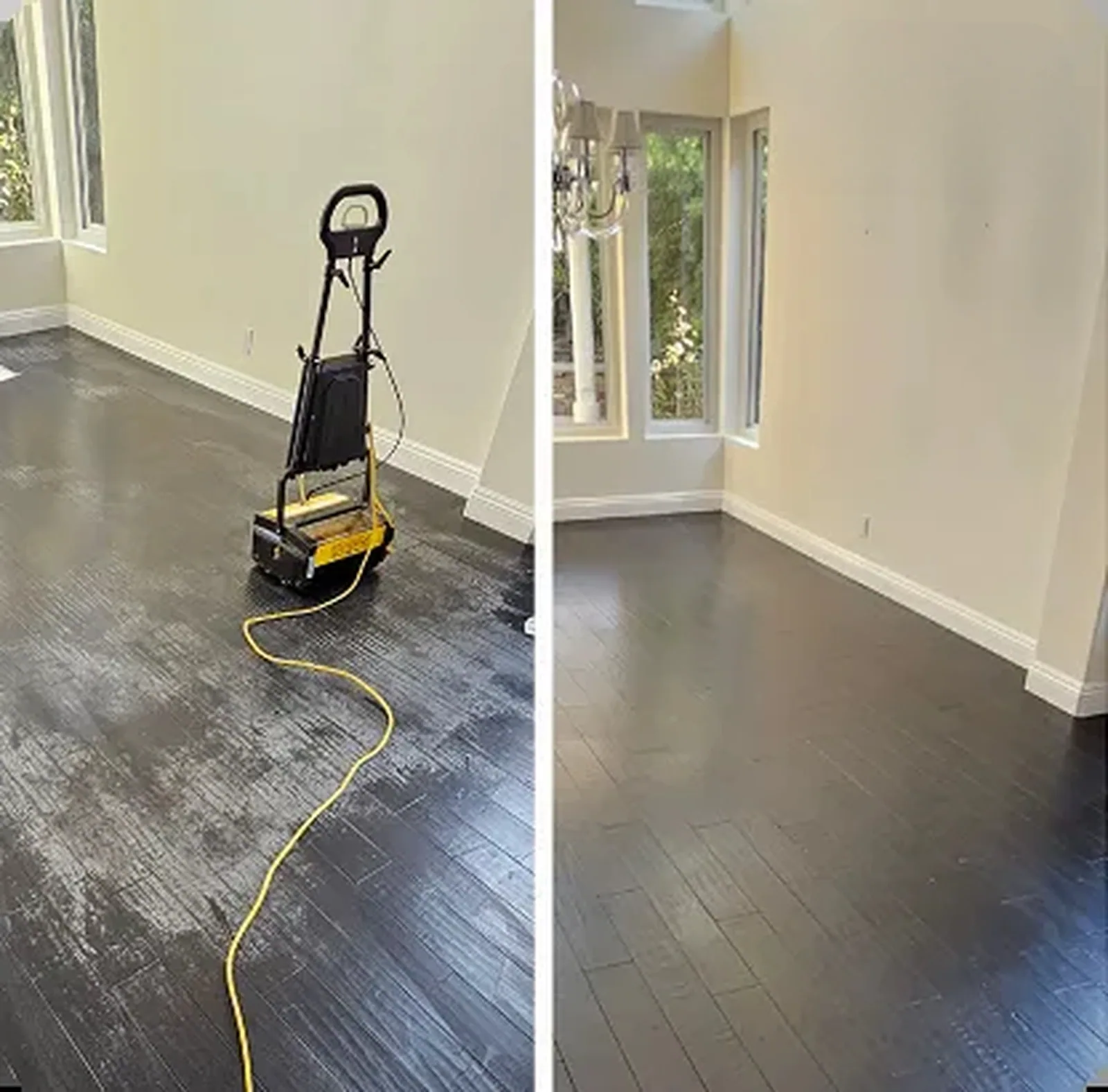 Before and after carpet cleaning result in Campbelltown NSW